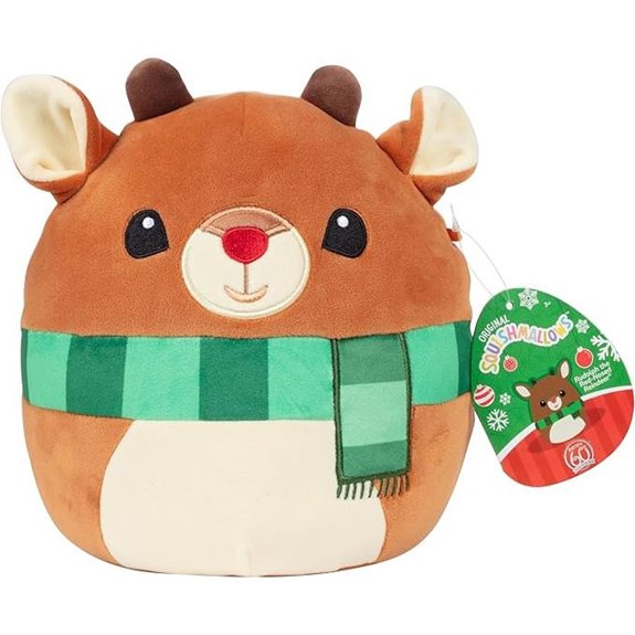 Squishmallows Rudolph Plush Toy (8-Inch)