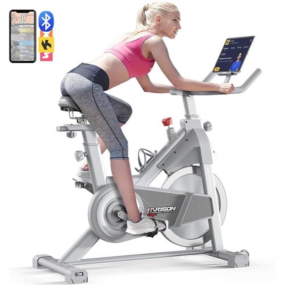 semi commercial bluetooth exercise bike