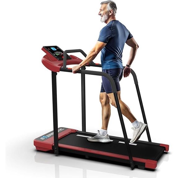 Senior Fitness Treadmill with Safety Features