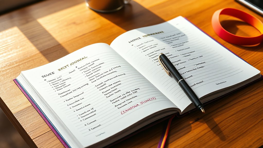 set goals and track progress