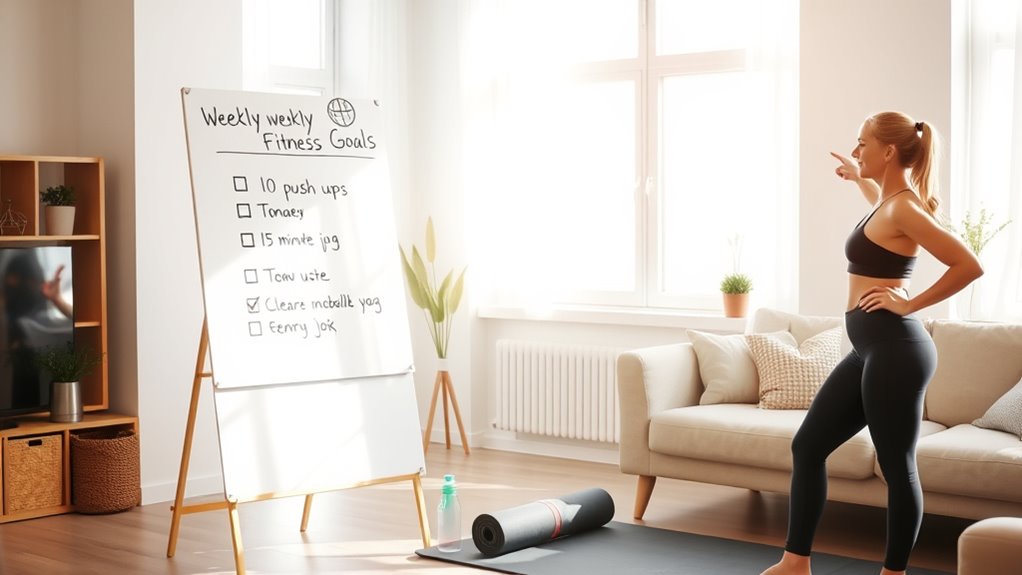 set measurable fitness goals