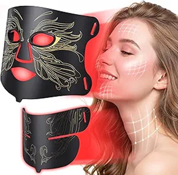 seven color led mask
