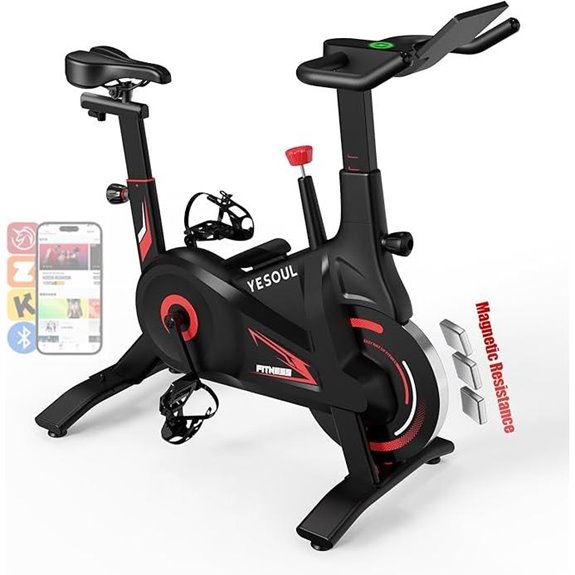 YESOUL Home Exercise Bike with Smart App