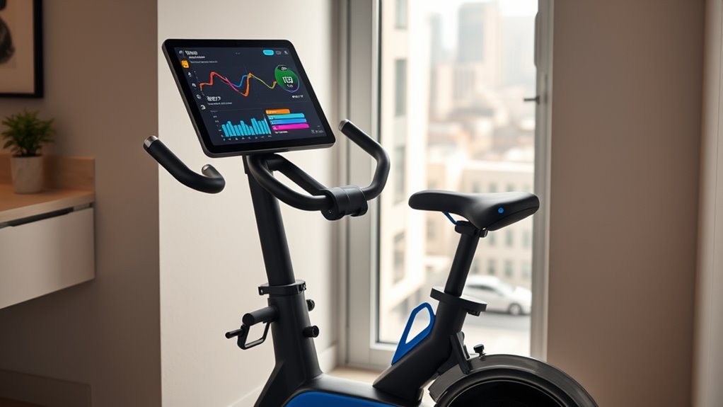 space efficient quiet bike