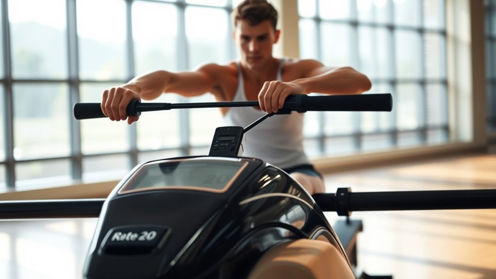 steady controlled rowing endurance