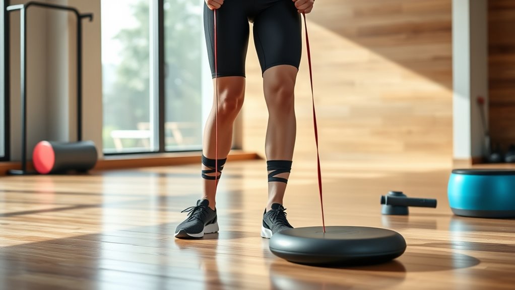 strengthen knee supporting muscles