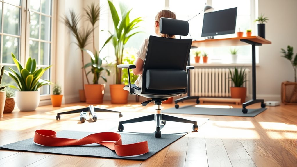 stretch move relieve prevent