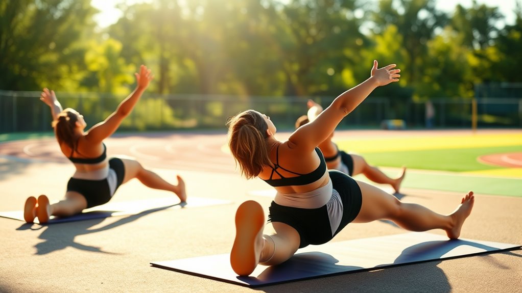 stretching prevents exercise injuries