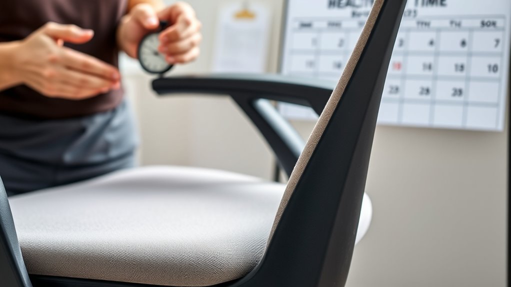 take frequent sitting breaks