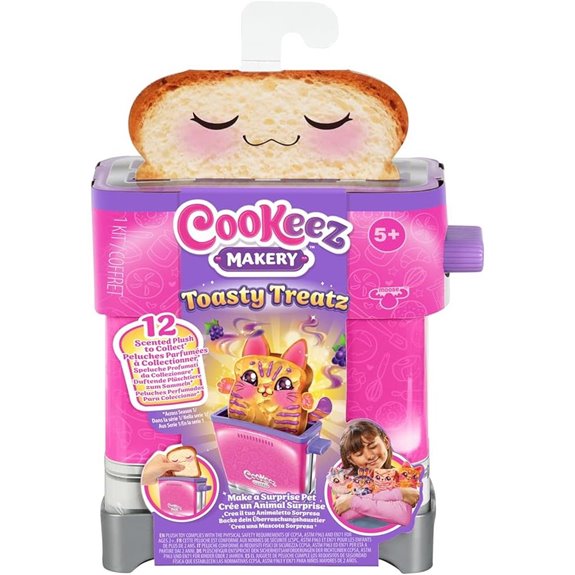 Cookeez Toasty Treatz Toaster Plush Surprise