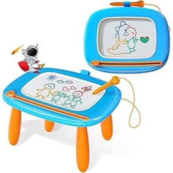 Kikidex Magnetic Drawing Board for Toddlers
