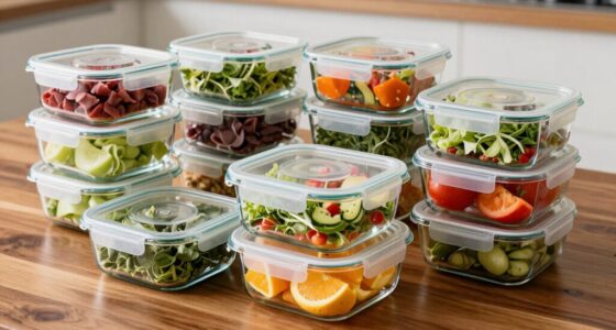 top glass meal containers