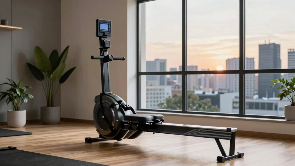 top rowing machines for tall apartments