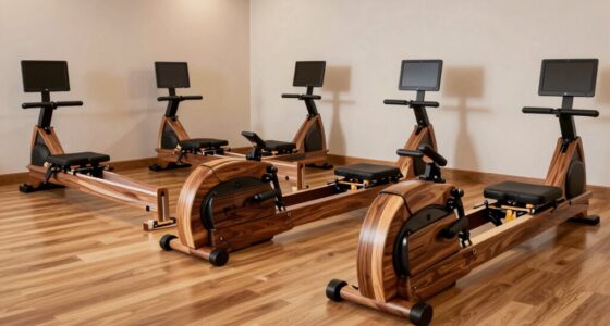 top wooden apartment rowers