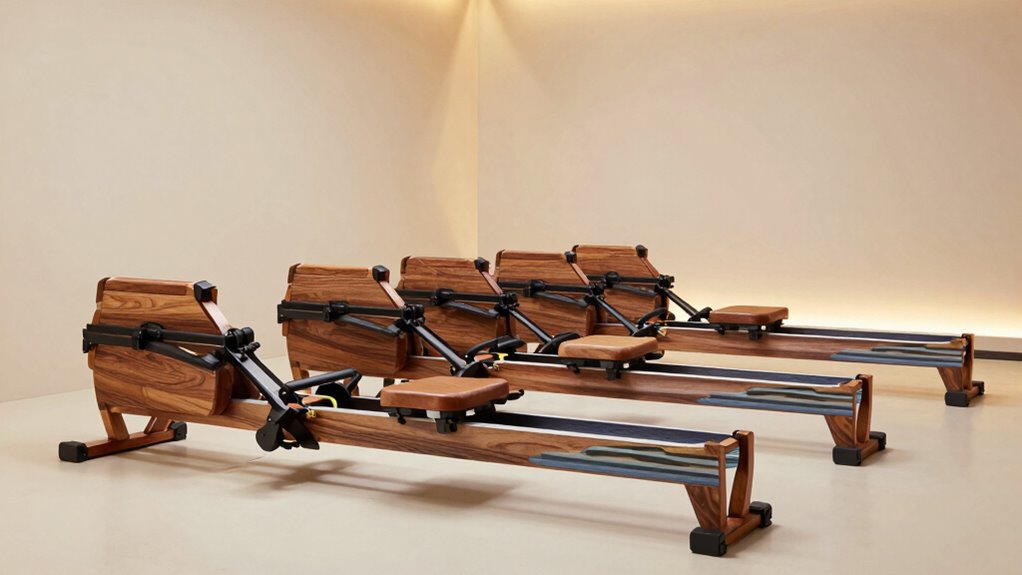 top wooden rowing machines