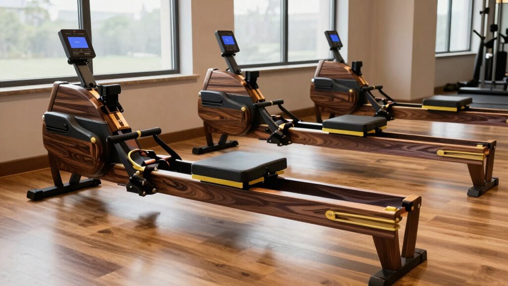 top wooden rowing machines