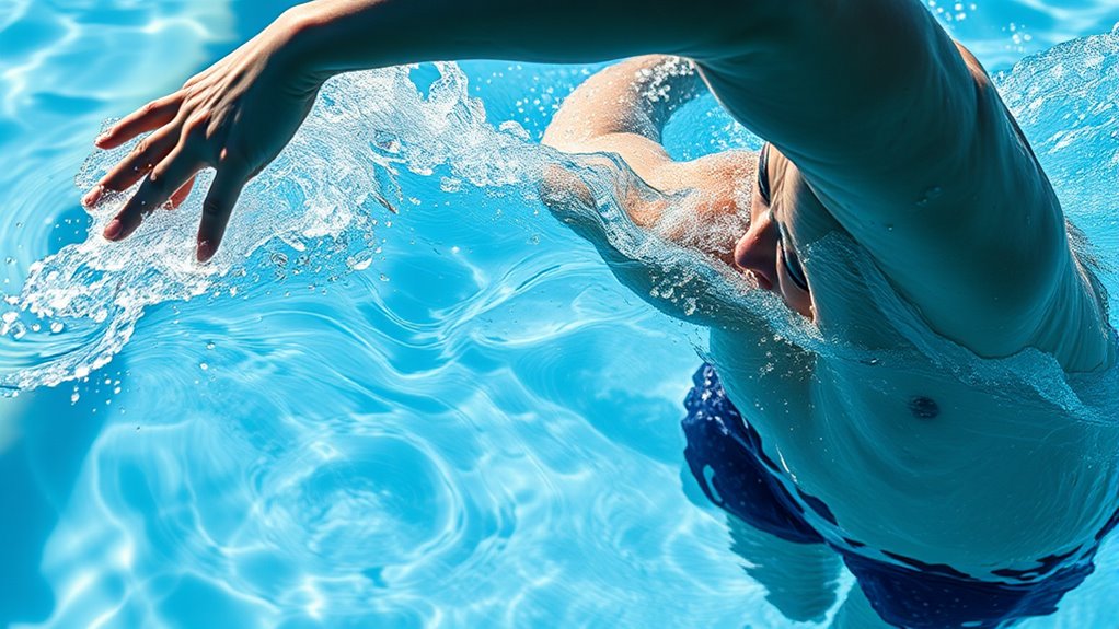 track train improve swim