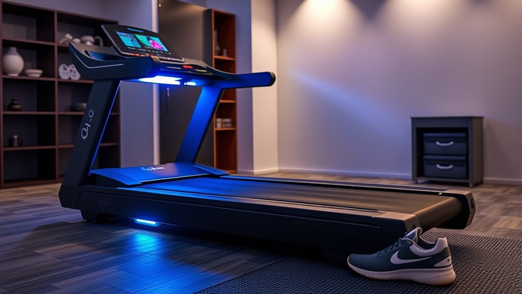 treadmill features and connectivity