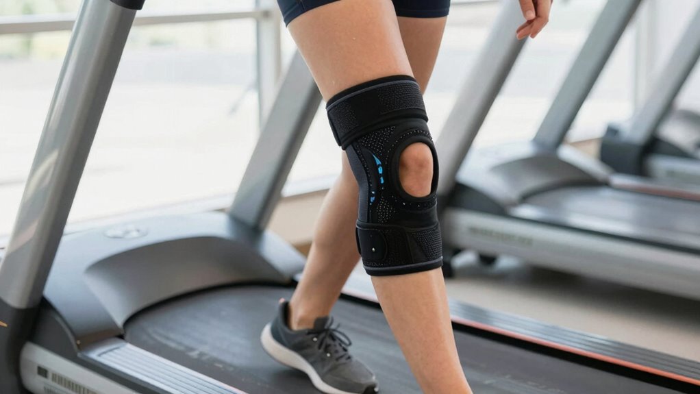 treadmill knee support tips