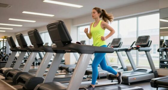 treadmill speed workout session