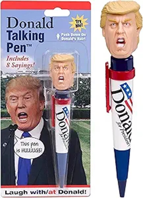 Donald Trump Talking Pen – Funny Political Gag Gift