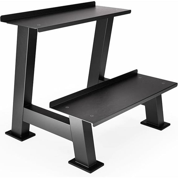 Synergee Kettlebell Storage Rack (2-Tier)