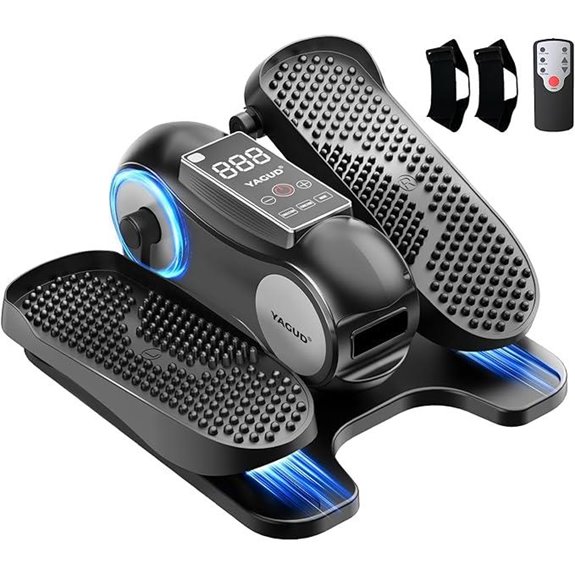 Under Desk Elliptical Machine with Remote Control