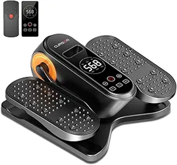 under desk elliptical remote