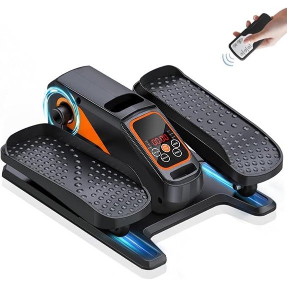 Under Desk Elliptical Machine with Remote and Auto Modes