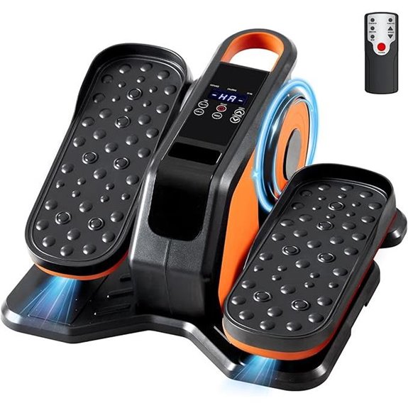 Under Desk Elliptical Machine with-Remote Control