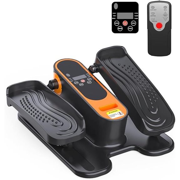 Under Desk Elliptical Machine with Remote and Adjustable Speeds