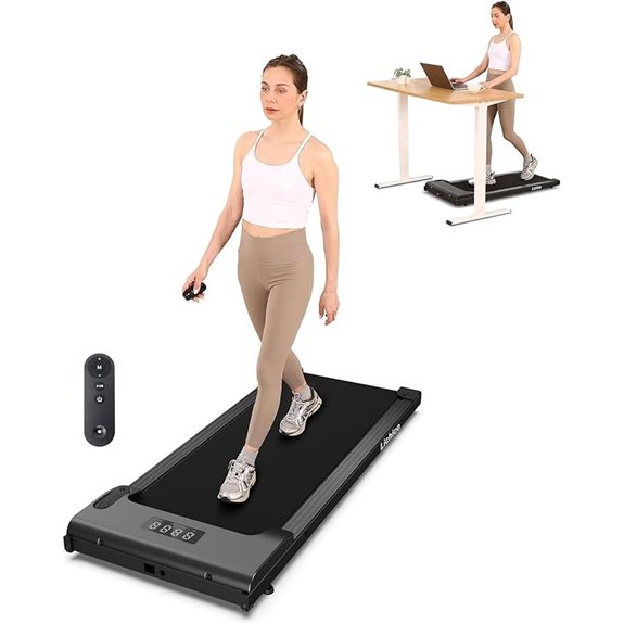 Lichico Under Desk Treadmill with Remote Control