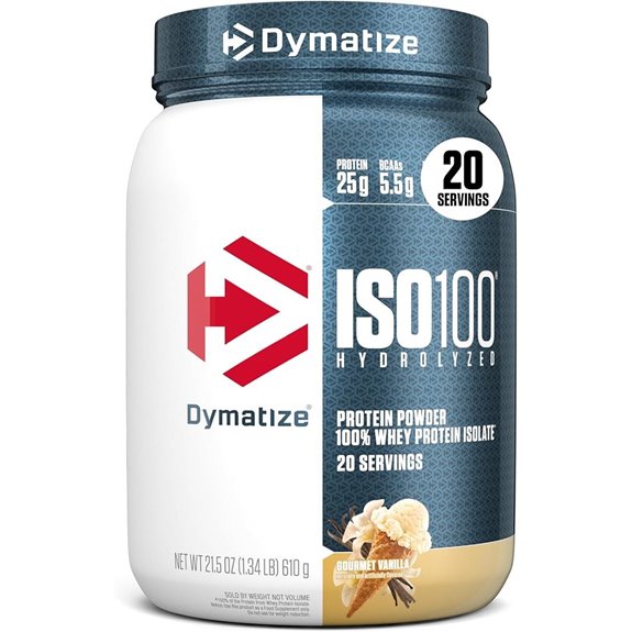 Dymatize ISO100 Vanilla Whey Protein (20 Servings)