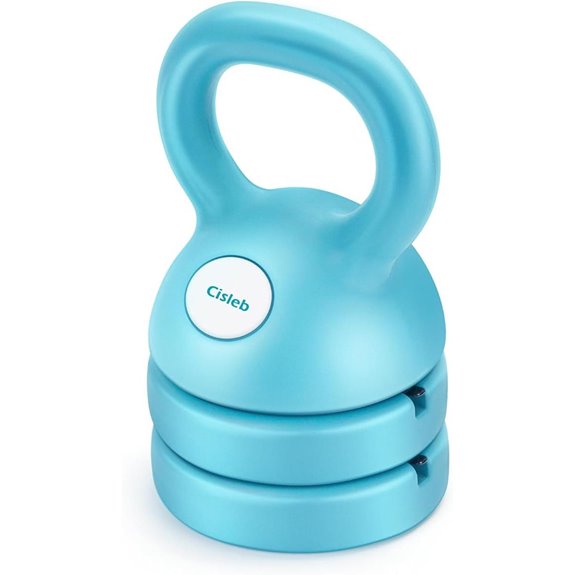 Adjustable 3-in-1 Kettlebell Set for Full-Body Workout