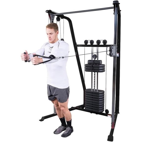 Body-Solid Functional Trainer Cable Machine with Weights