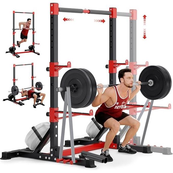 YOLEO Multi-Functional Smith Machine and Squat Rack