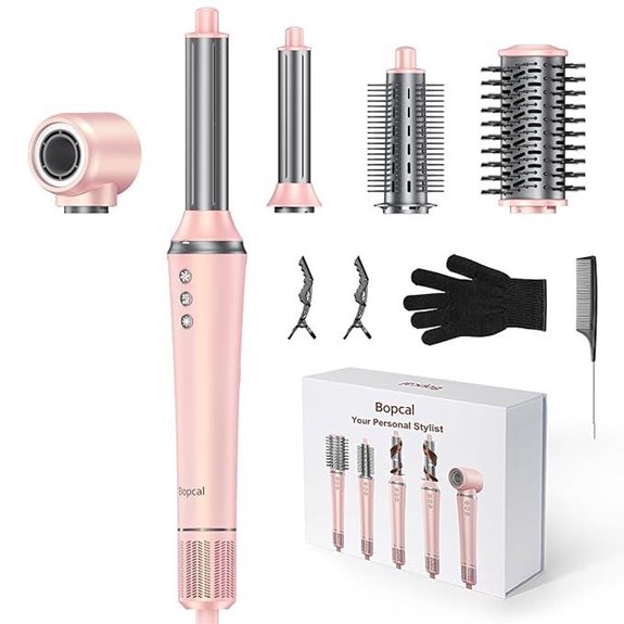 Bopcal 5-in-1 Hot Air Styler & Hair Dryer