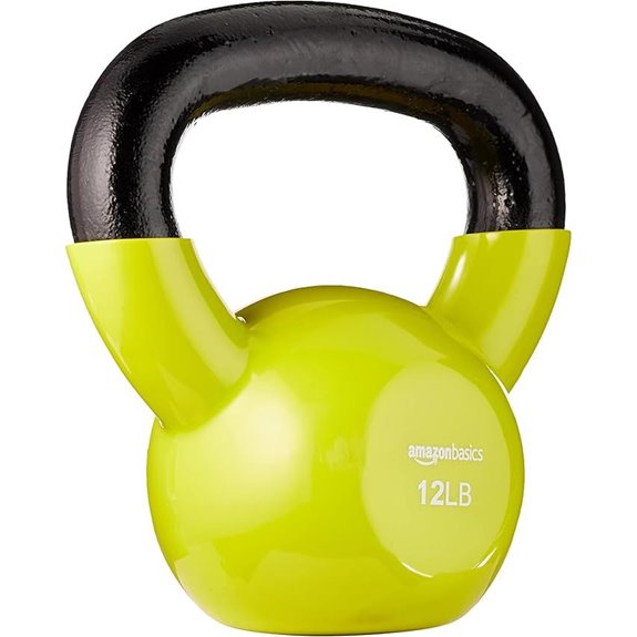 Amazon Basics Vinyl Kettlebell