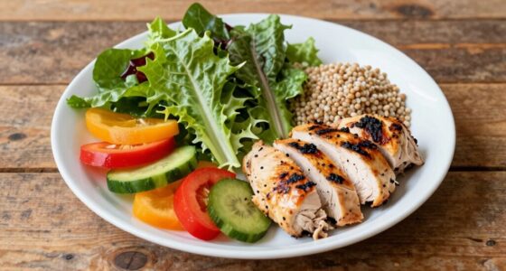 visual portion control technique