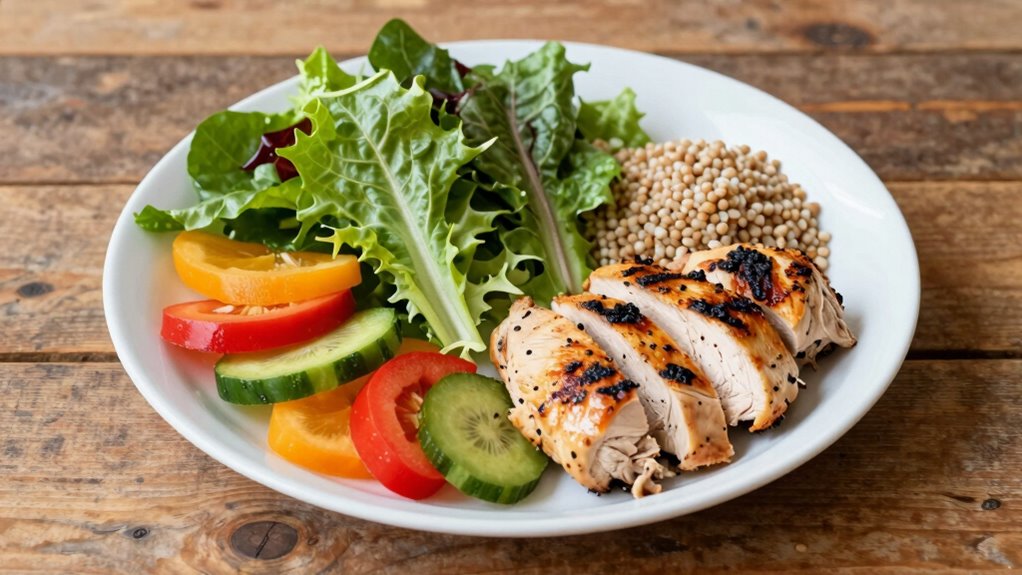 visual portion control technique