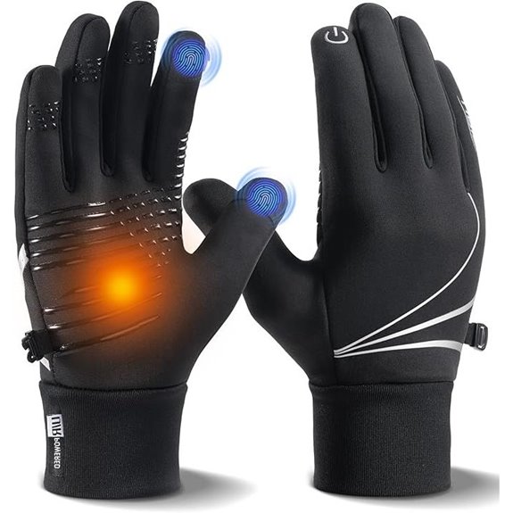 warm unisex touchscreen gloves