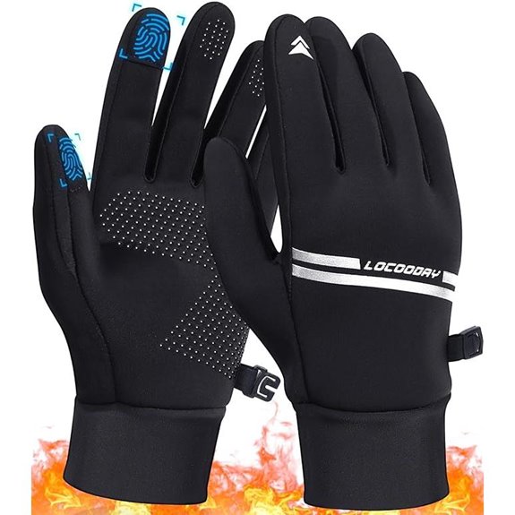 windproof touch screen gloves