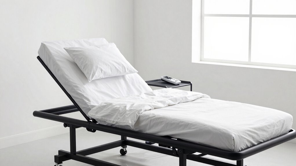 adjustable recovery bed setup
