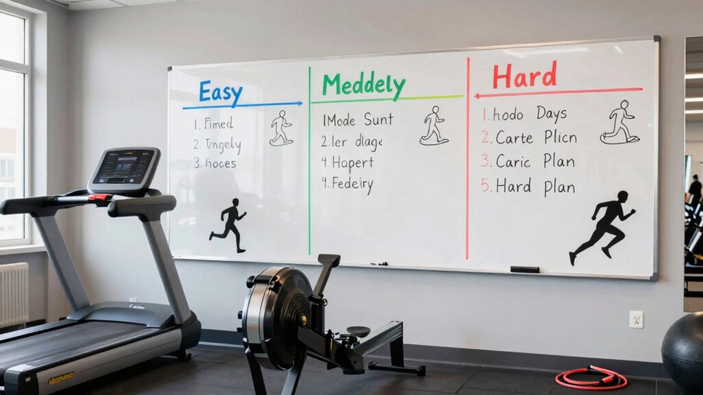 balance interval training heart zones