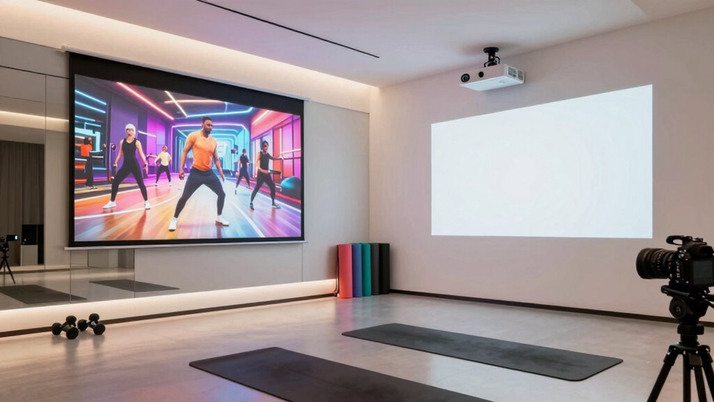 display options for workouts