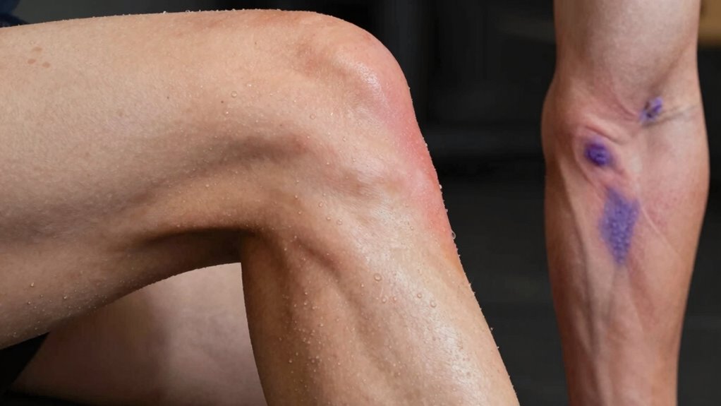 distinguish soreness from injury