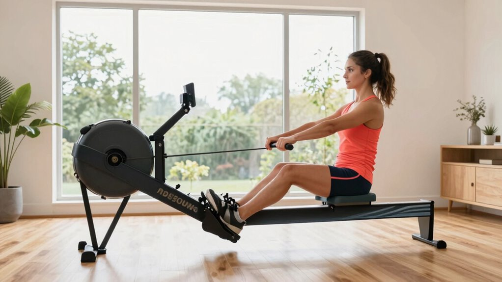 effective home cardio rowing