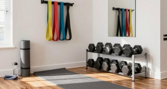 efficient home gym organization