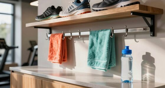 efficient workout station setup