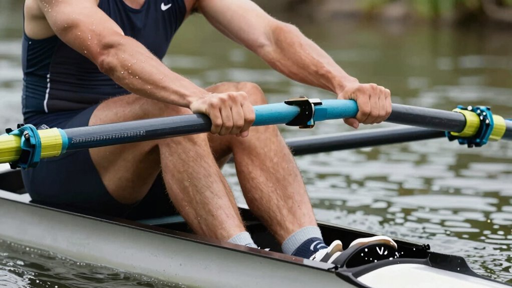 gradually increase rowing intensity